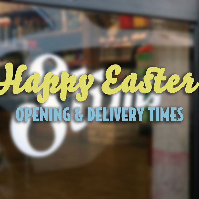 Slim's Easter '24 | Opening & Delivery Times