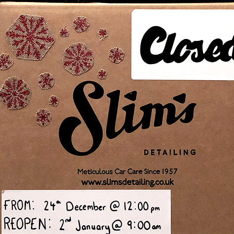 Slim's Festive Opening & Delivery Information