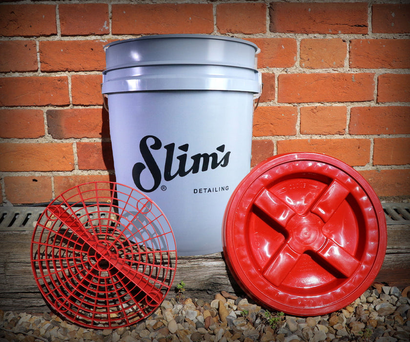 Slim's Detailing Basic Bucket Kit with Grey Bucket