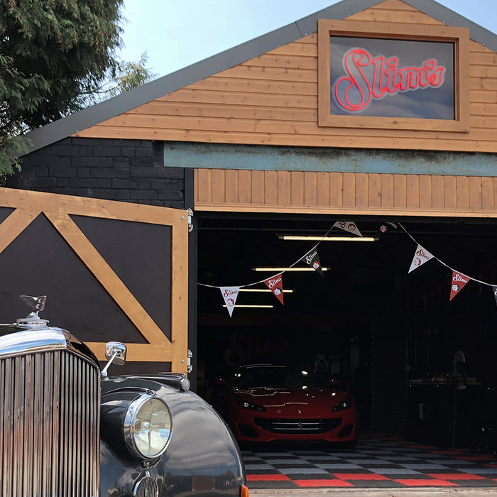 Slim's Historic Bentley Undergoing Restoration