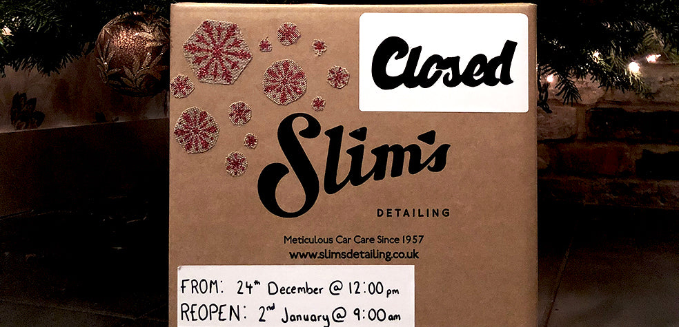 Slim's Festive Opening & Delivery Information