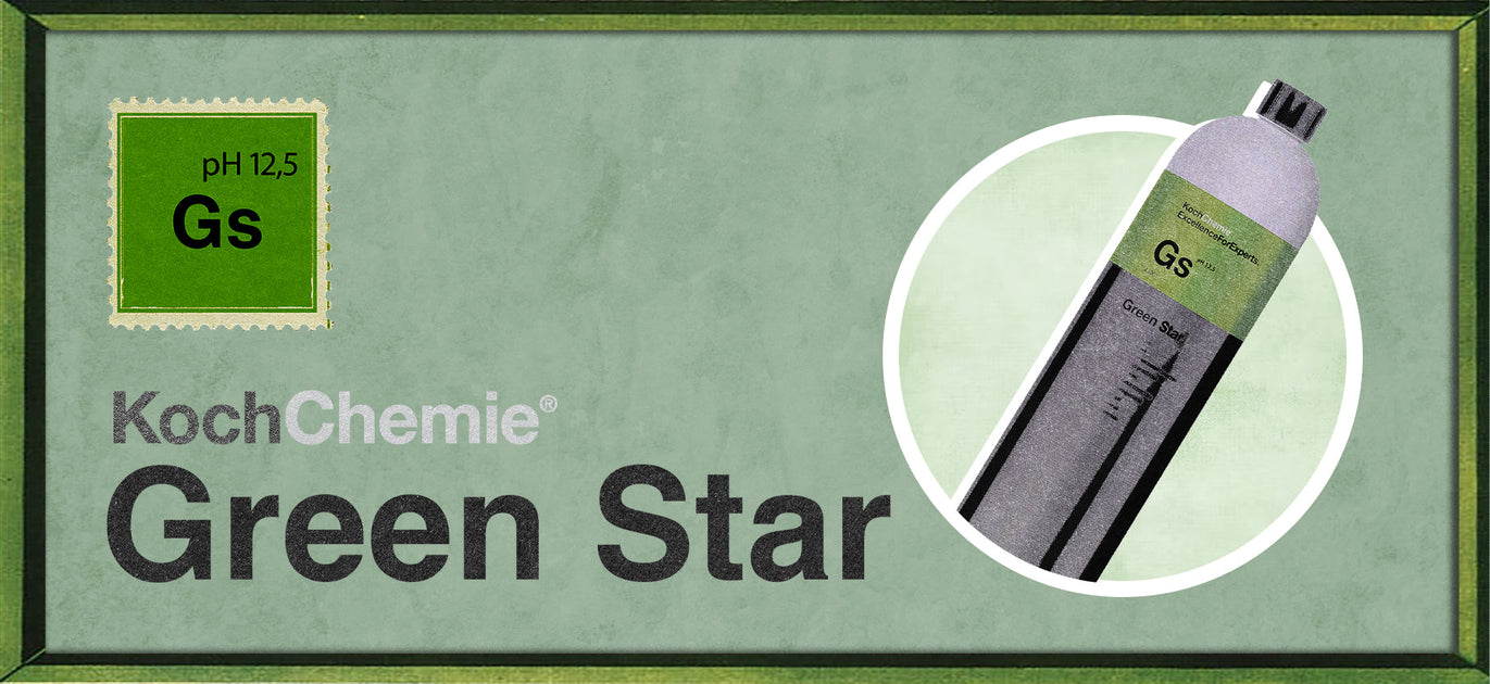 メンテナンス KochChemie Gentle  Foam & Green Star 1 Product, 5 Uses: Koch-Chemie's Green Star