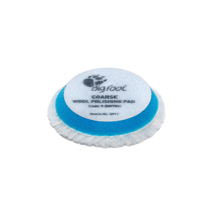 RUPES Blue Coarse Wool Polishing Pad (70mm)