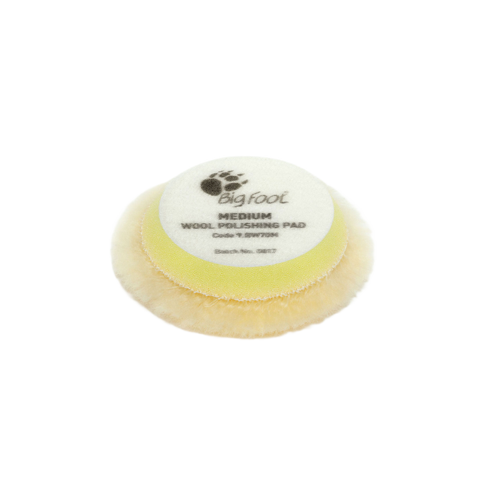 RUPES Wool Yellow Medium Polishing Pad (70mm)