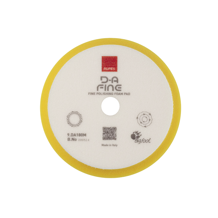 RUPES DA Fine High Performance Foam Pad (Yellow)