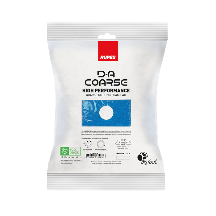 RUPES DA Coarse High Performance Foam Pad (Blue)