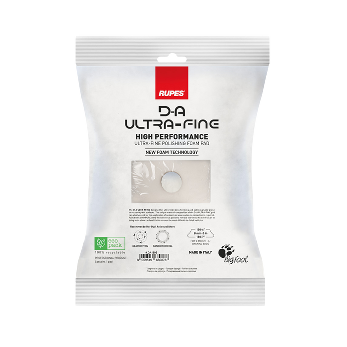 RUPES DA Ultra-Fine High Performance Foam Pad (White)