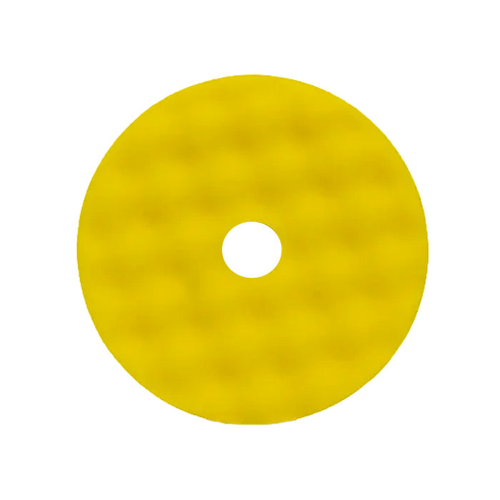 RUPES Yellow Rotary Waffle Pad - Fine