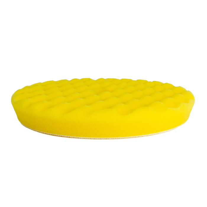RUPES Yellow Rotary Waffle Pad - Fine
