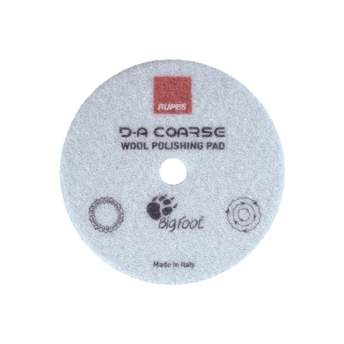 RUPES DA Coarse Wool Polishing Pad - New Wool & Foam Technology