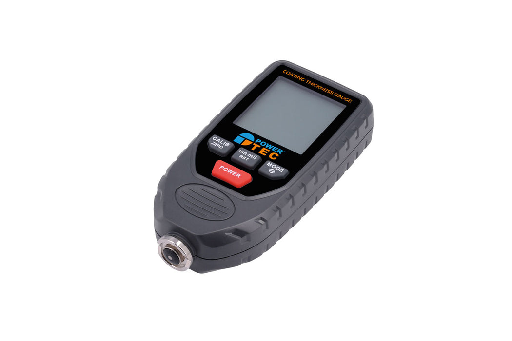 Power Tec Paint Thickness Gauge Aluminium & Steel Depth