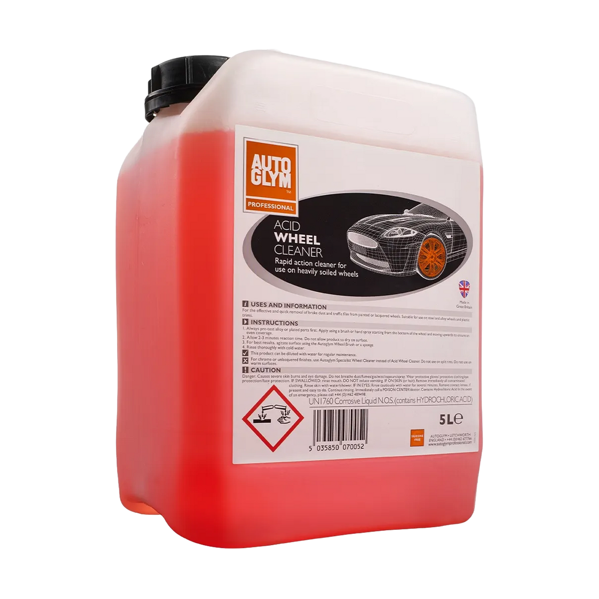 Autoglym Acid Wheel Cleaner (5 Litre), view 2
