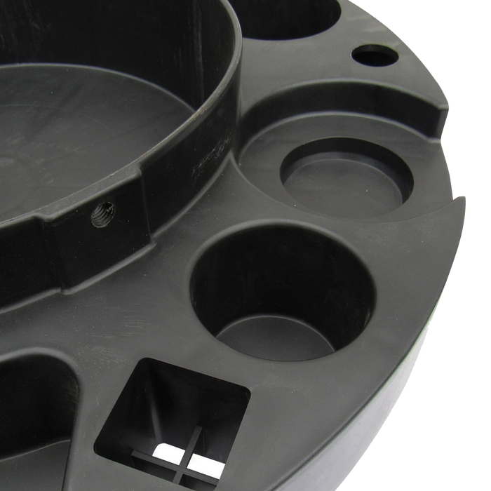 Slim's Detailing Bucket Dolly with Bottle Compartments