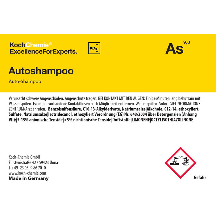 Koch-Chemie Decant Label (Single)