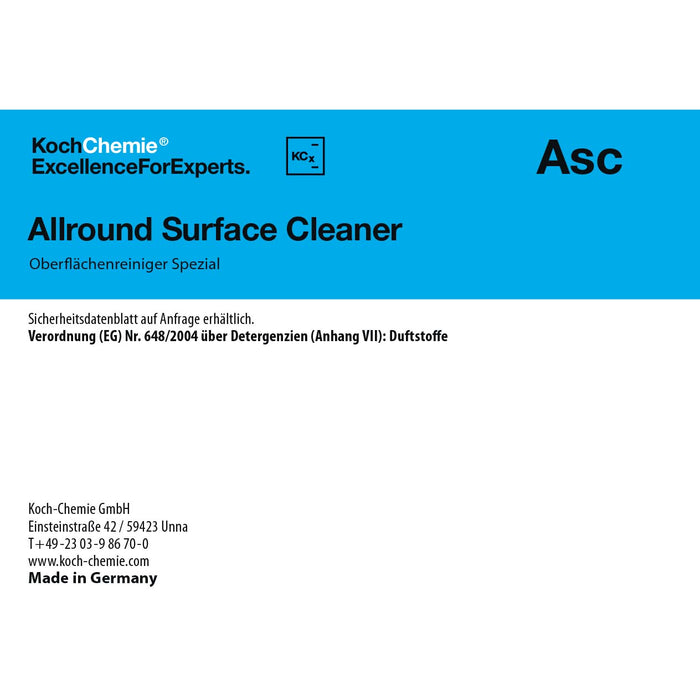 Koch-Chemie Decant Label (Single)