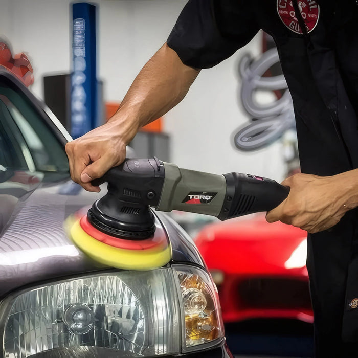 Chemical Guys Yellow Hex Logic Heavy Cutting Pad