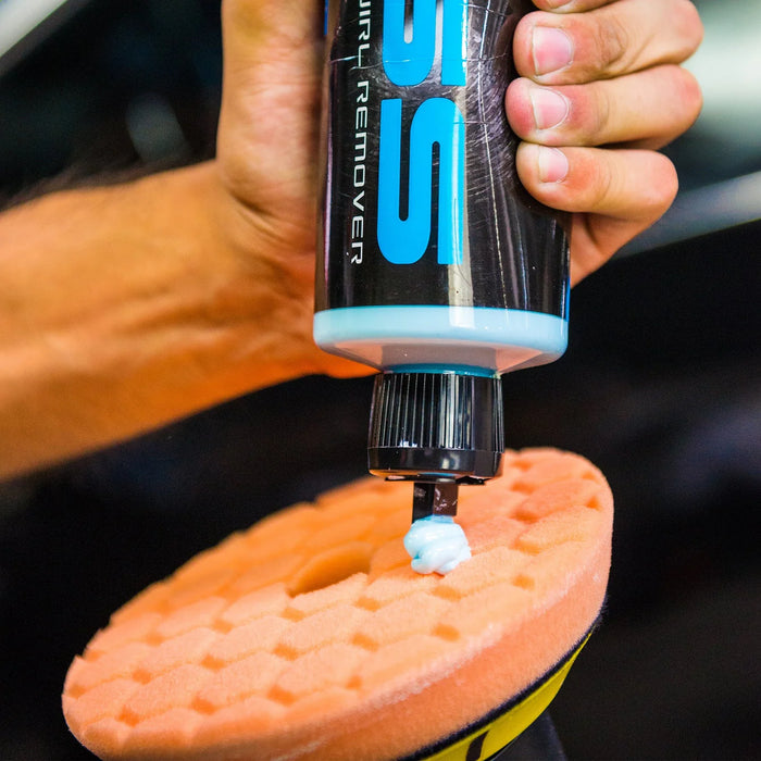 Chemical Guys Orange Hex Logic Quantum Medium Cutting Pad