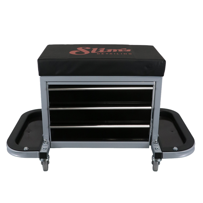 Slim's Detailing Handy Seat with 3-Drawer Storage