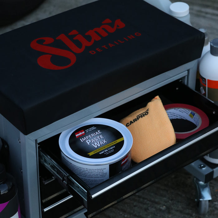 Slim's Detailing Handy Seat with 3-Drawer Storage