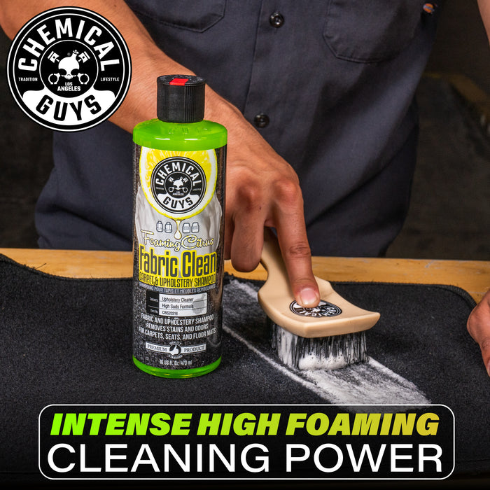 Chemical Guys Foaming Citrus Fabric Clean Carpet and Upholstery Shampoo