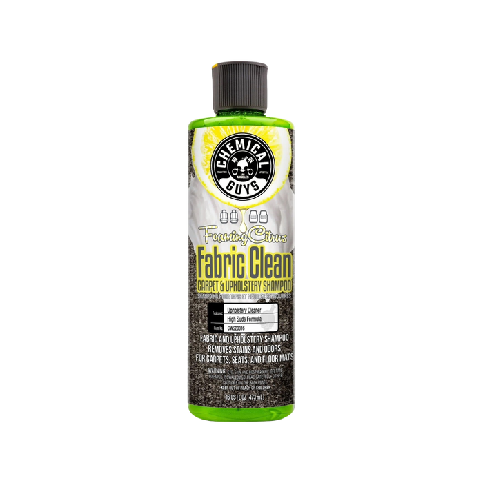 Chemical Guys Foaming Citrus Fabric Clean Carpet and Upholstery Shampoo