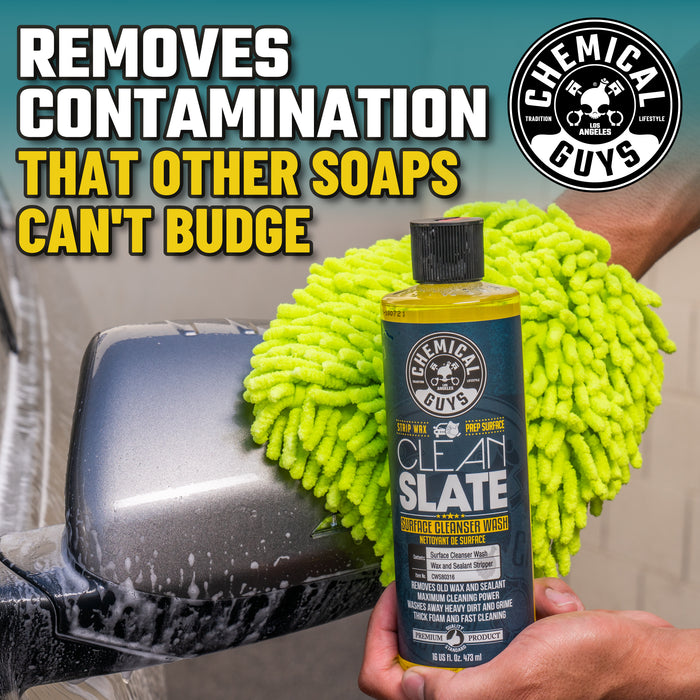 Chemical Guys Clean Slate Surface Cleanser Wash Shampoo (16oz)