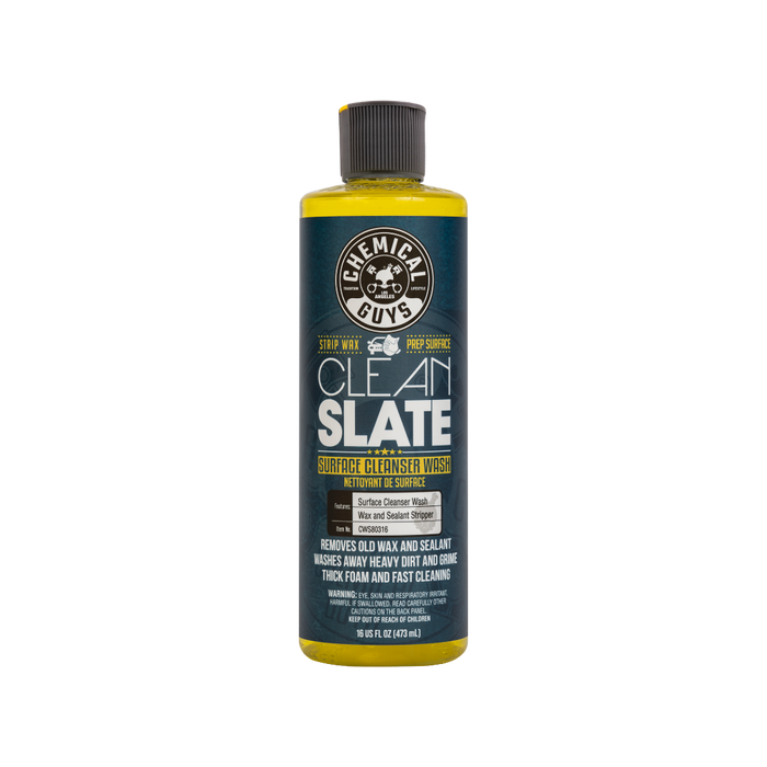 Chemical Guys Clean Slate Surface Cleanser Wash Shampoo (16oz)