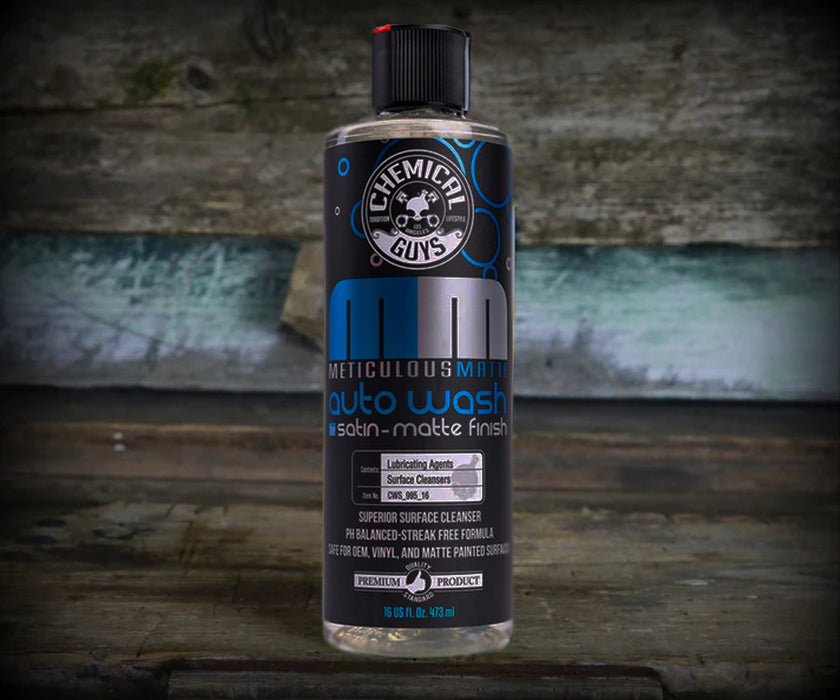 Chemical Guys Meticulous Matte Auto Wash for Satin Finish & Matte Finish Paint