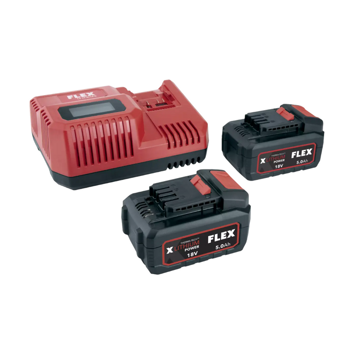FLEX P-Set 55 R/BS Charger & Battery Set