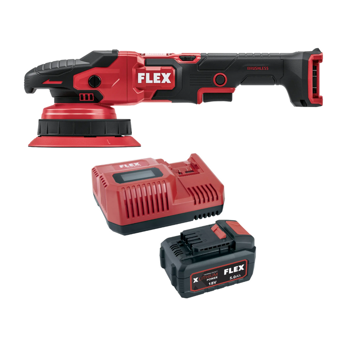 FLEX XFE 2 15 18-EC C Cordless Eccentric Polisher with Random Orbital