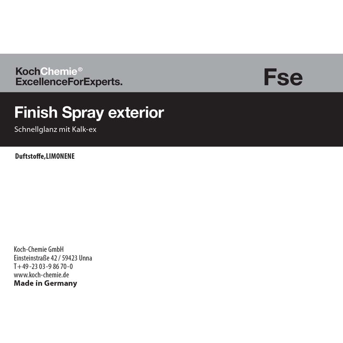 Koch-Chemie Decant Label (Single)