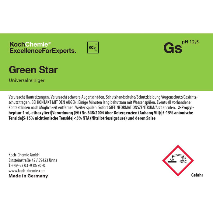 Koch-Chemie Decant Label (Single)