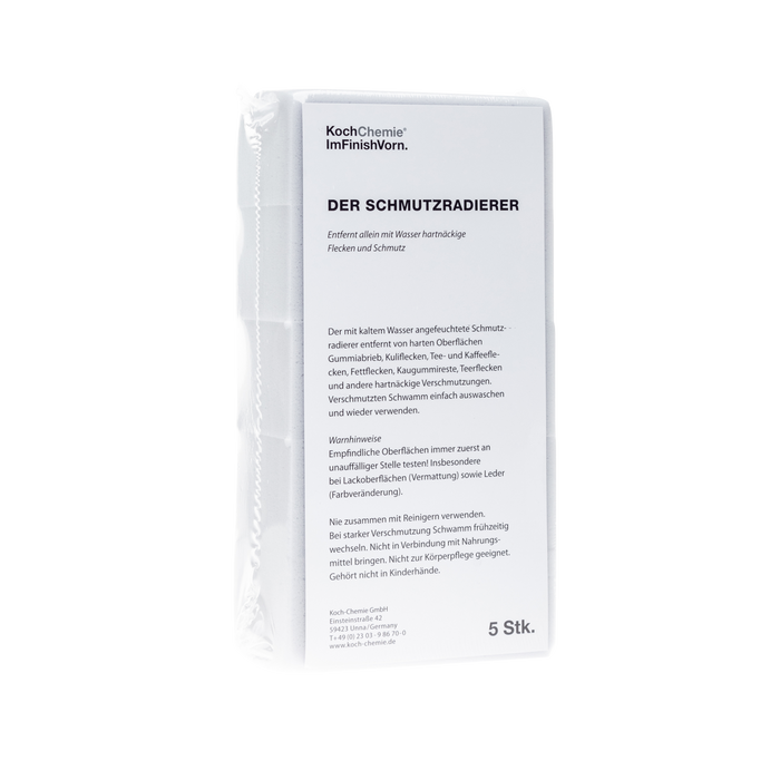 Koch-Chemie Dirt Eraser Sponges (Pack of 5)