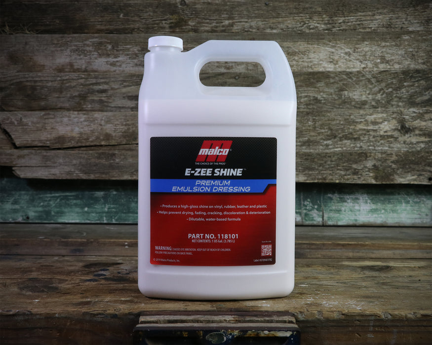 Malco E-Zee Shine Premium Emulsion Dressing (1 US Gallon)