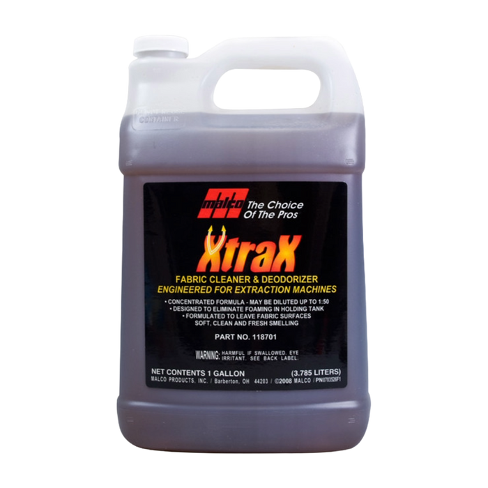 Malco Xtrax Liquid Fabric Cleaner & Deodoriser
