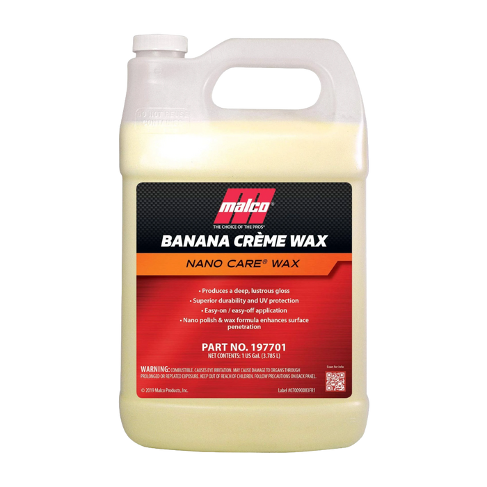 Malco Nano Care Banana Creme Wax (1 Gallon)