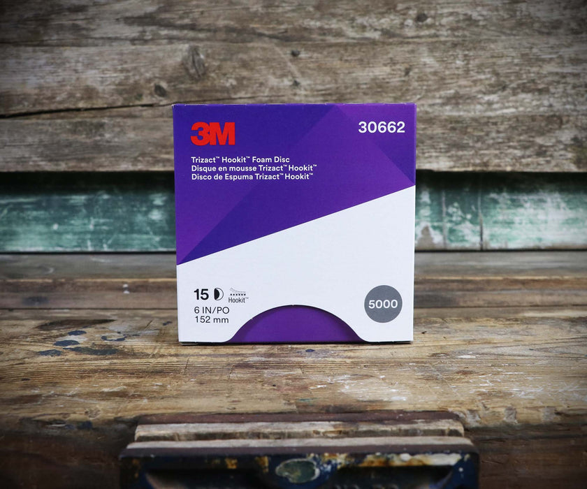 3M Hookit Trizact 5000 Foam Discs (150mm)