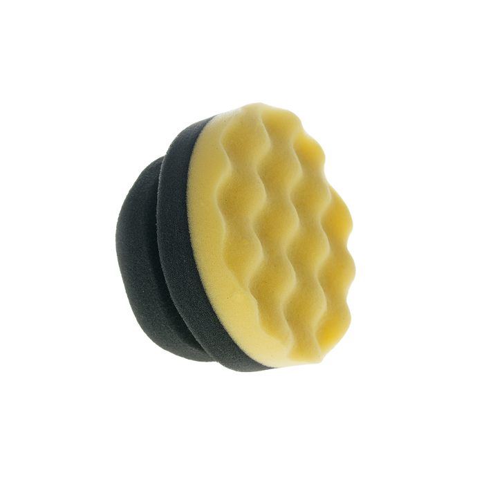 Martin Cox Yellow & Black Waffle Foam Applicator Pad