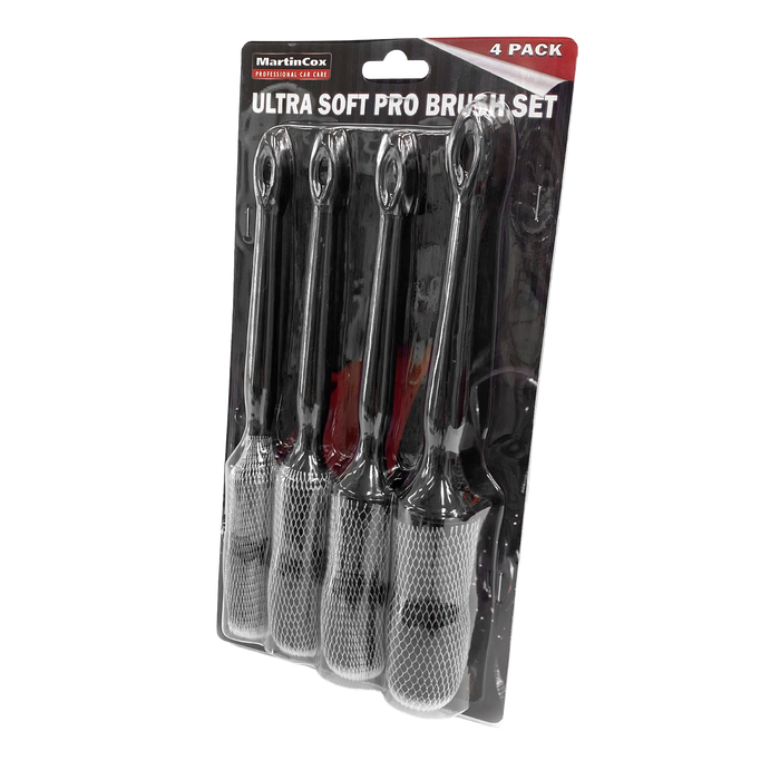 Martin Cox Ultra Soft Pro Detailing Brush Set of 4