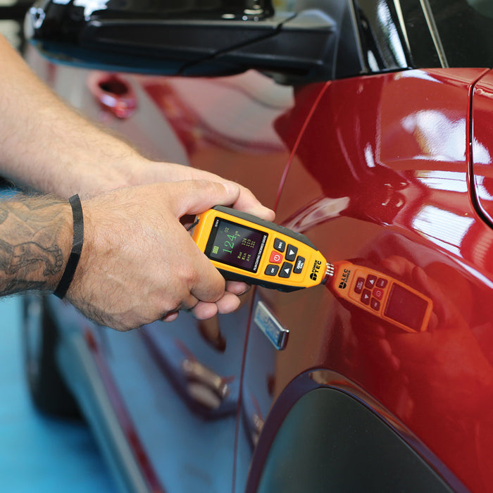 Power Tec Paint Thickness Gauge Aluminium & Steel Depth