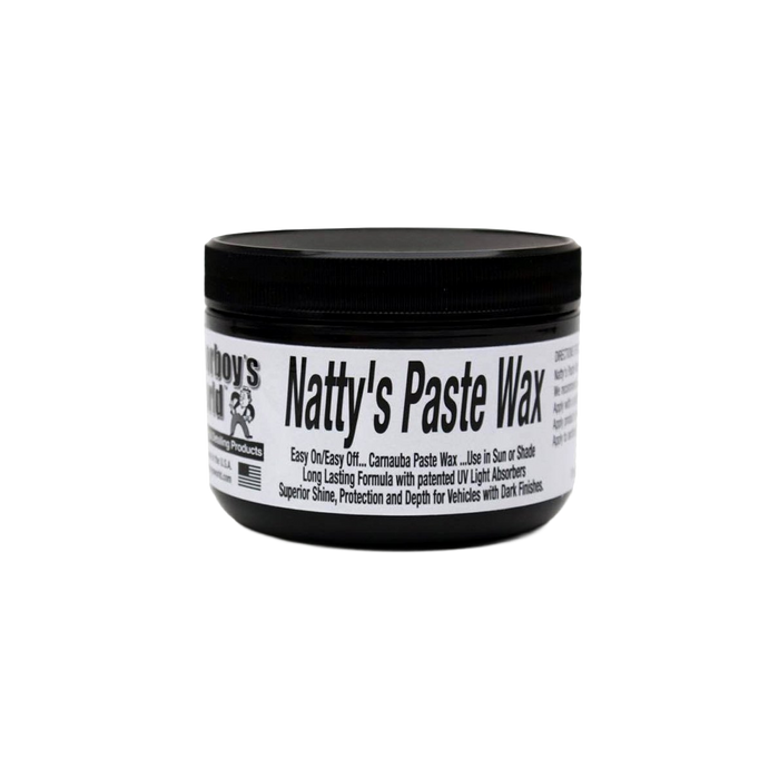 Poorboy's Natty's Black Paste Wax (236ml)