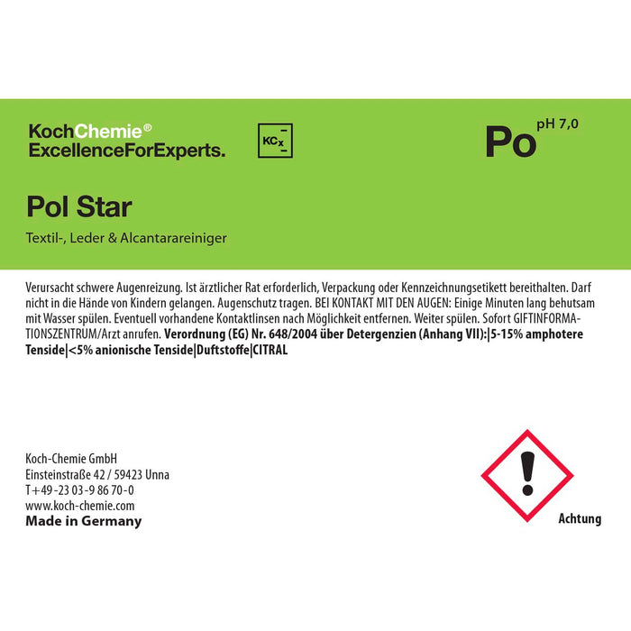 Koch-Chemie Decant Label (Single)