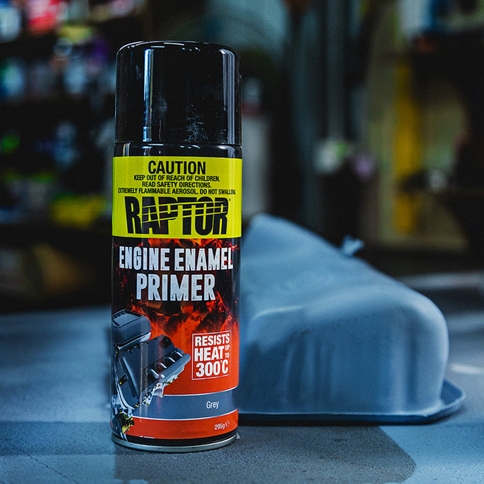 RAPTOR High Heat 1K Pro Engine Enamel Grey Primer