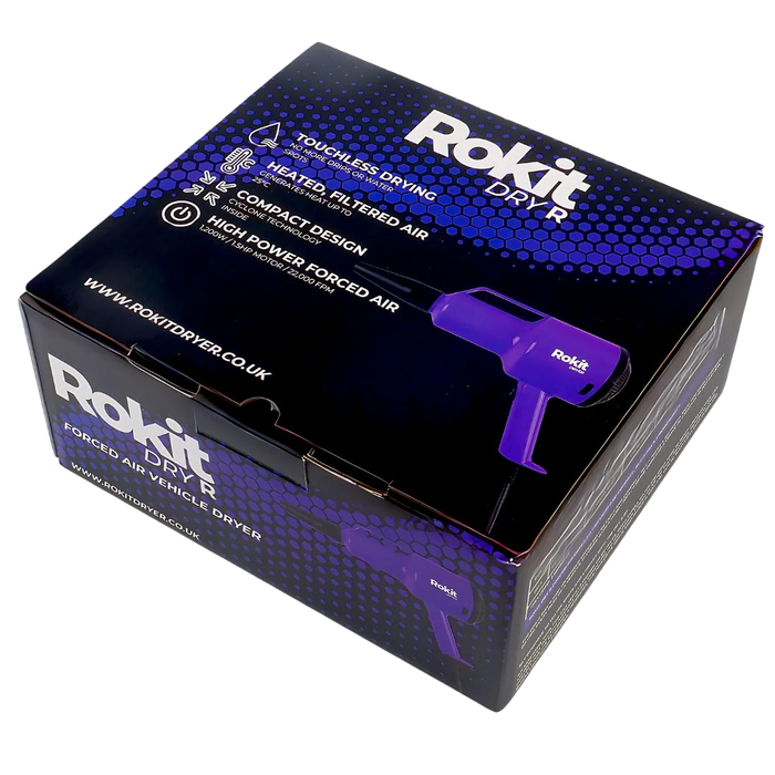 Rokit Dry R Handheld Forced Air Vehicle Dryer