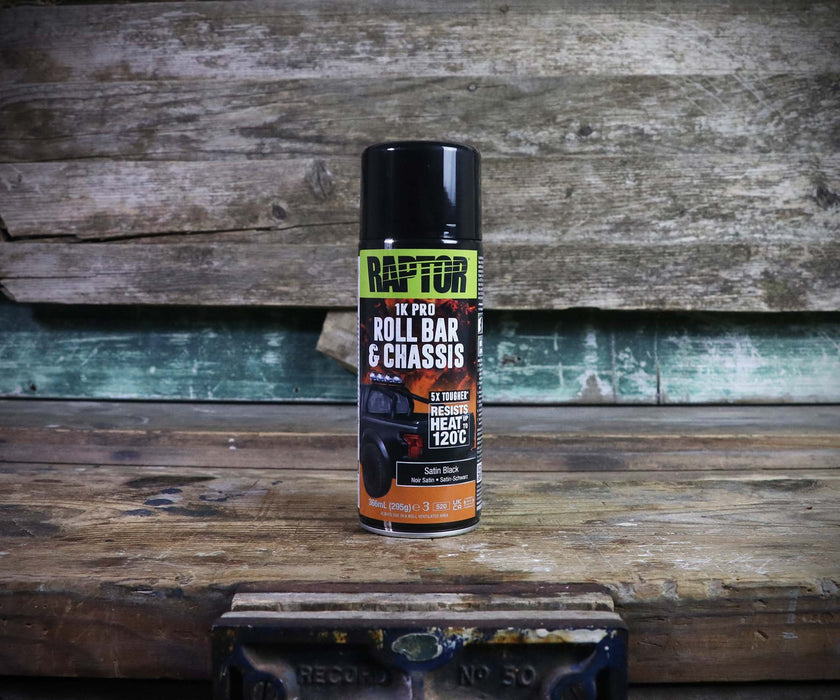 RAPTOR High Heat 1K Pro Roll Bar & Chassis (Satin Black)