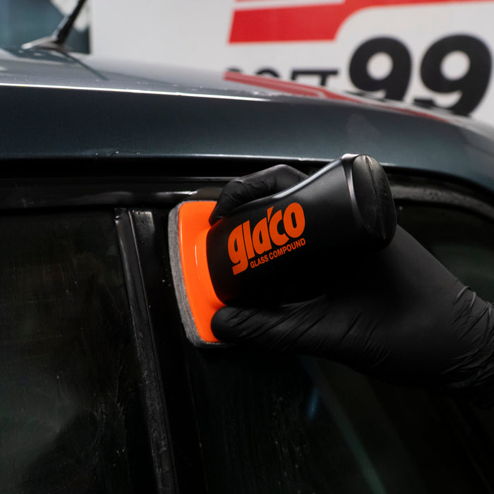 Soft99 Glaco Glass Compound Roll On - Nettoyant Abrassif Verre Pare-Brise Préparation Revêtement Hydrophobe