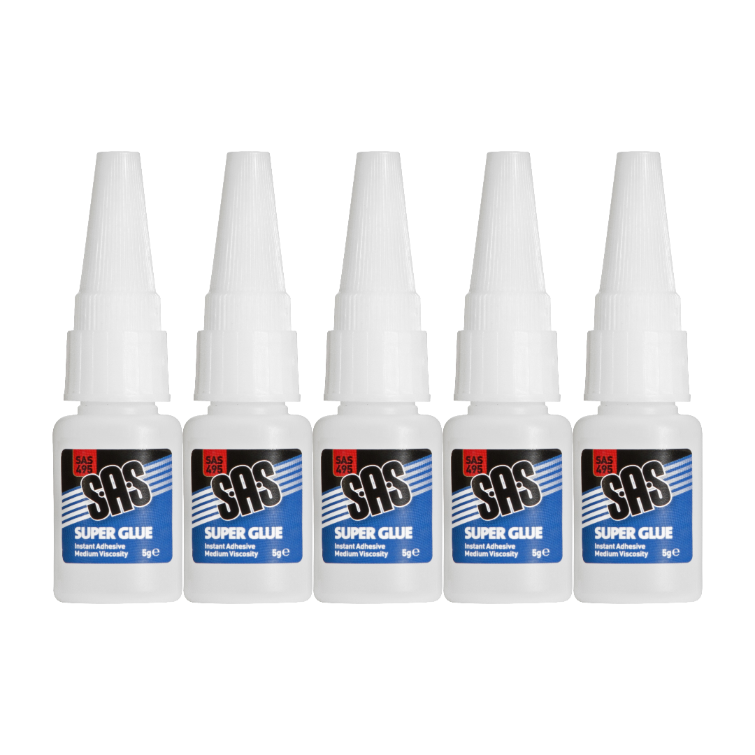 S.A.S Low Viscosity Super Glue (5x 5g)