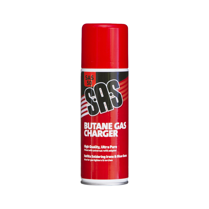 S.A.S Butane Gas Charger Aerosol (200ml)