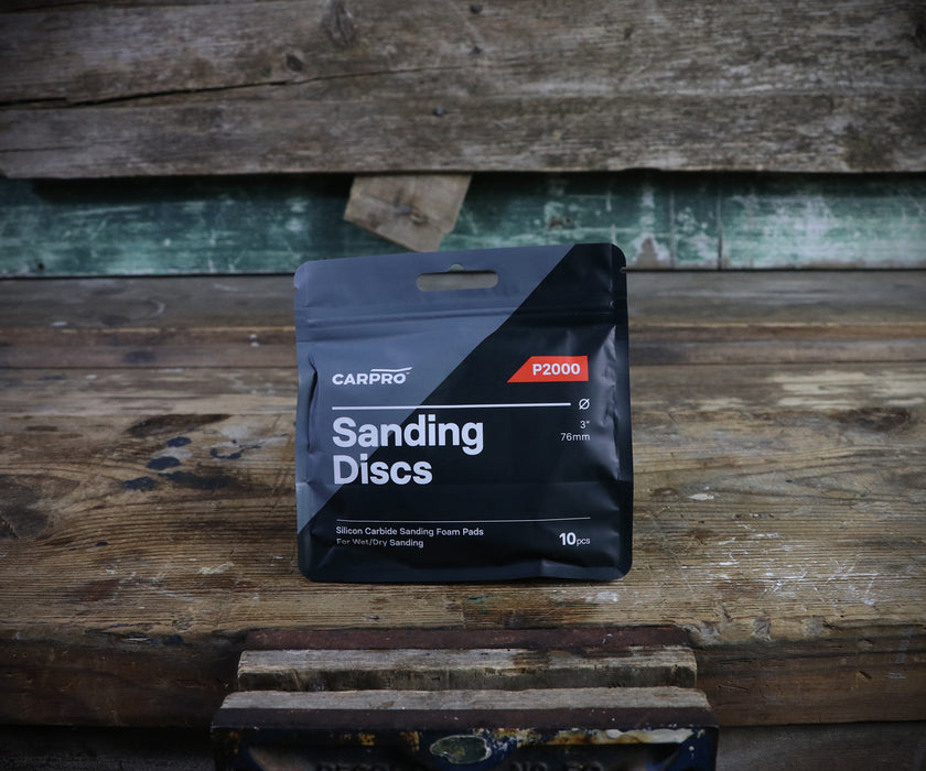 CARPRO Silicon Carbide Sanding Foam Discs