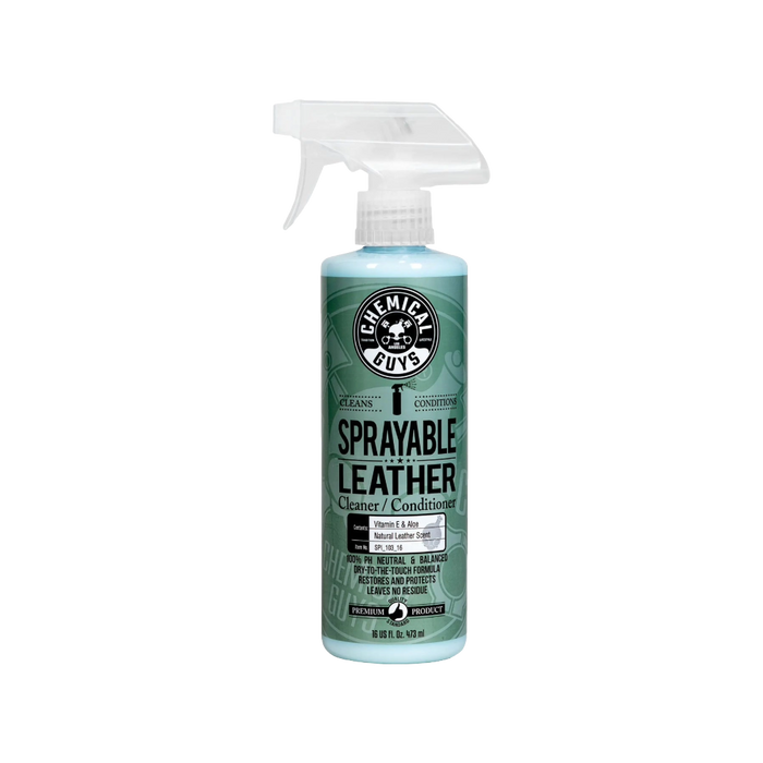 Chemical Guys Sprayable Leather Cleaner & Conditioner (16oz)